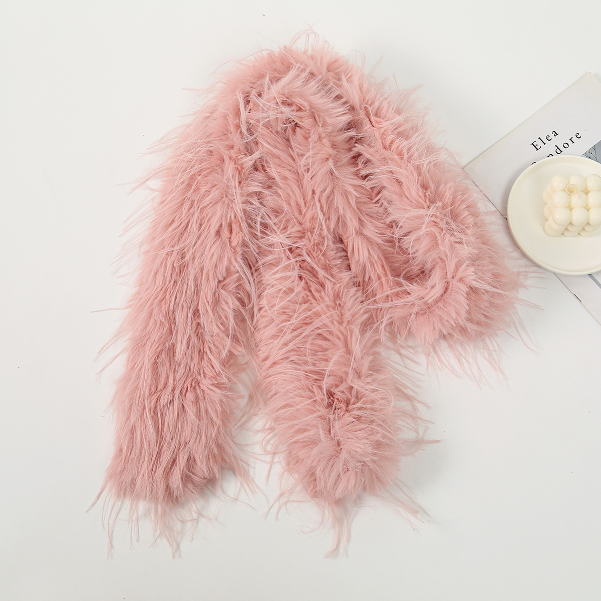 Women Faux Rabbit Fur Long Sca - огляд і ціна Winter Clothing Equipment